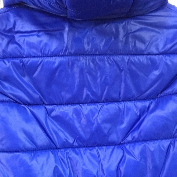 BACCINI Cobalt Blue Hooded Puffer Vest Womens Small - Picture 5 of 7